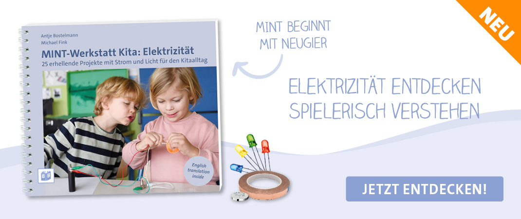 Cover MINT-Werkstatt Kita: Elektrizität 