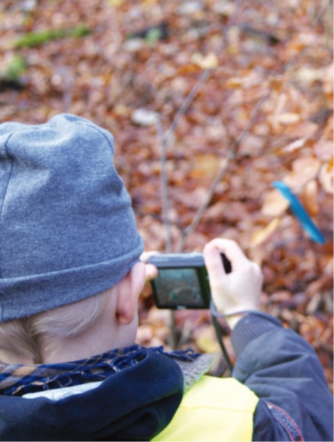 Digital Genial. Mit der Kamera Dinge festhalten, die nicht in den Wald gehören.