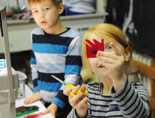 Das Kindergartenatelier: Malen, Bauen und Erfinden